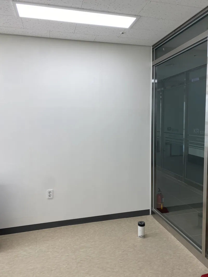 세면대장 + 벽면 인테리어 시공 전